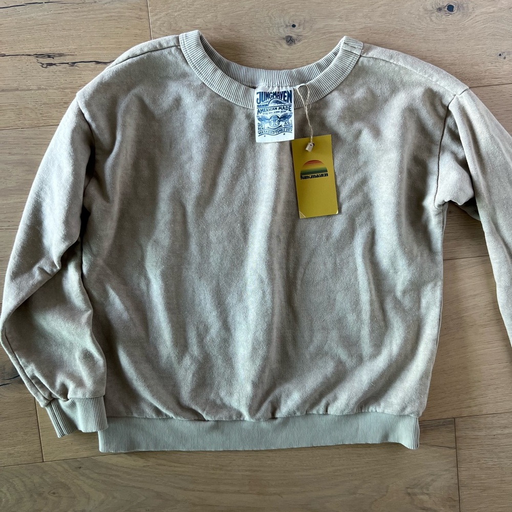 Jungmaven Laguna cropped sweatshirt - S